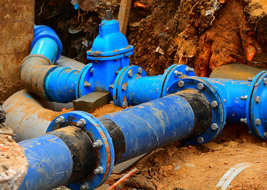 Sewer Line Replacement in Elsa